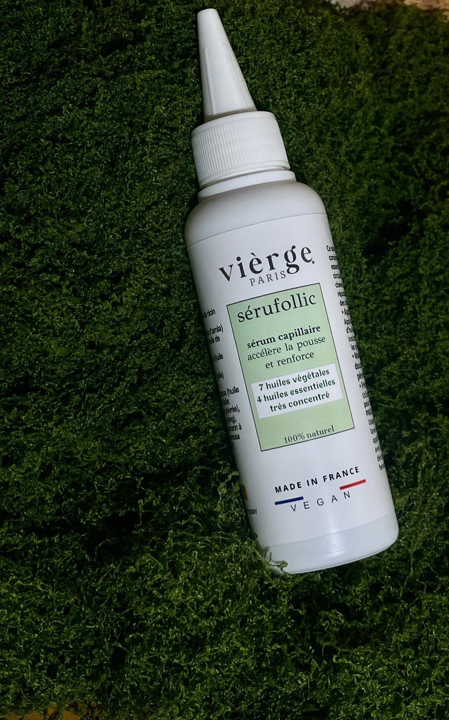 Sérum pousse cheveux naturel-stimulation et fortification huile essentielle et végétales 100% naturel SÉRUFOLLIC