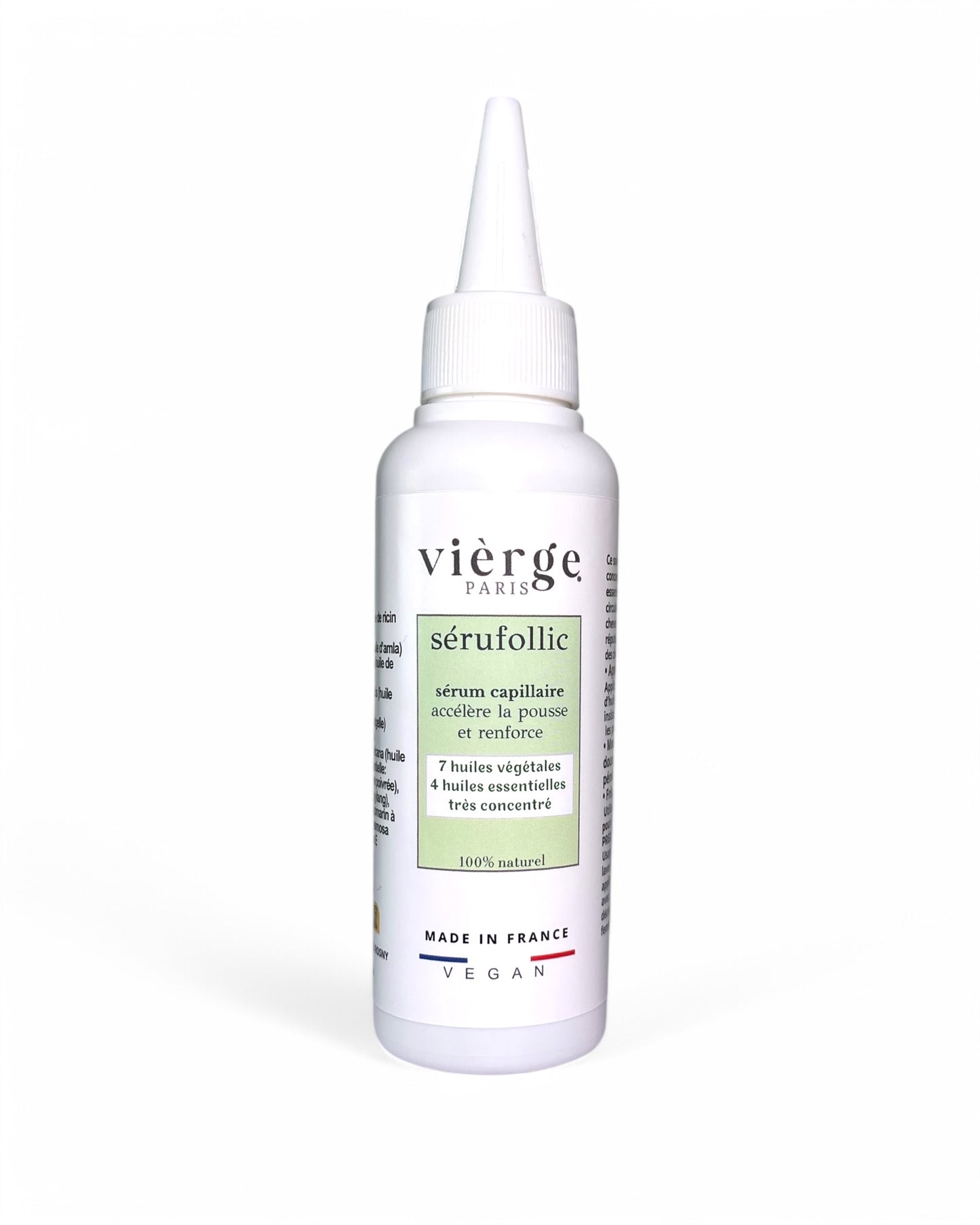 Sérum pousse cheveux naturel-stimulation et fortification huile essentielle et végétales 100% naturel SÉRUFOLLIC