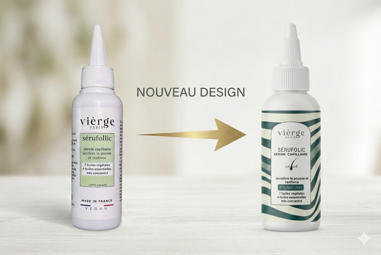 Sérum pousse cheveux naturel ultra concentré SÉRUFOLIC